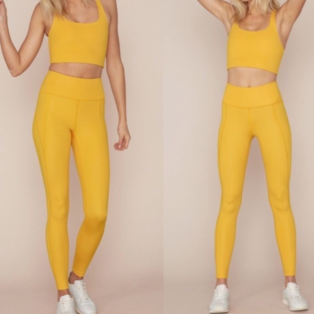 Marigold Compressive High-Rise Legging